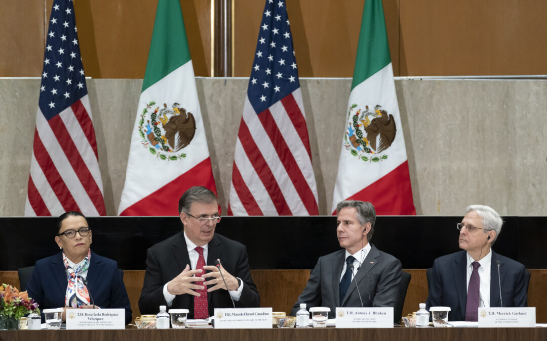 México y EE.UU., obligados al trabajo conjunto: Rosa Icela Rodríguez