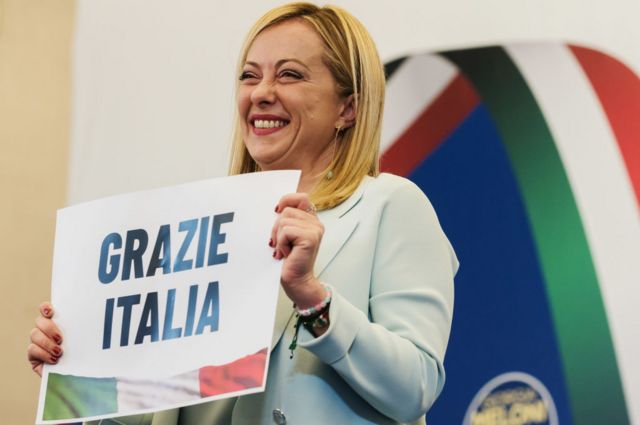 Giorgia Meloni: Primera ministra en Italia