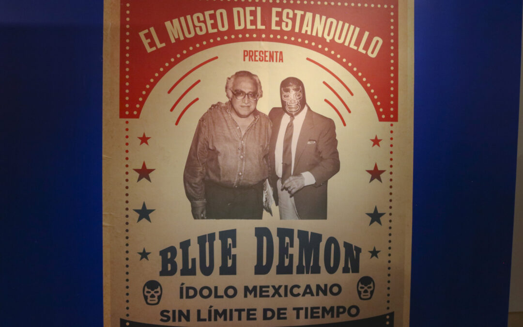 Blue Demon, celebra sus 100 años en el Museo del Estanquillo