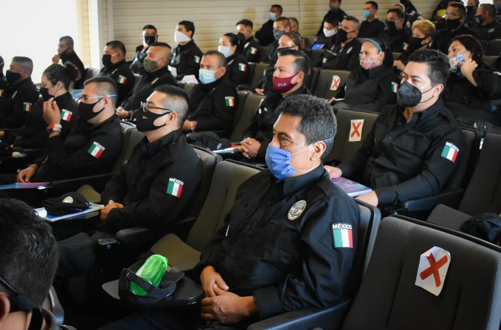 Gobierno de Morelos capacita a sus elementos policiacos