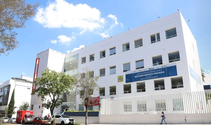 Hospital Materno Infantil de Pachuca. Foto: Gobierno de Hidalgo