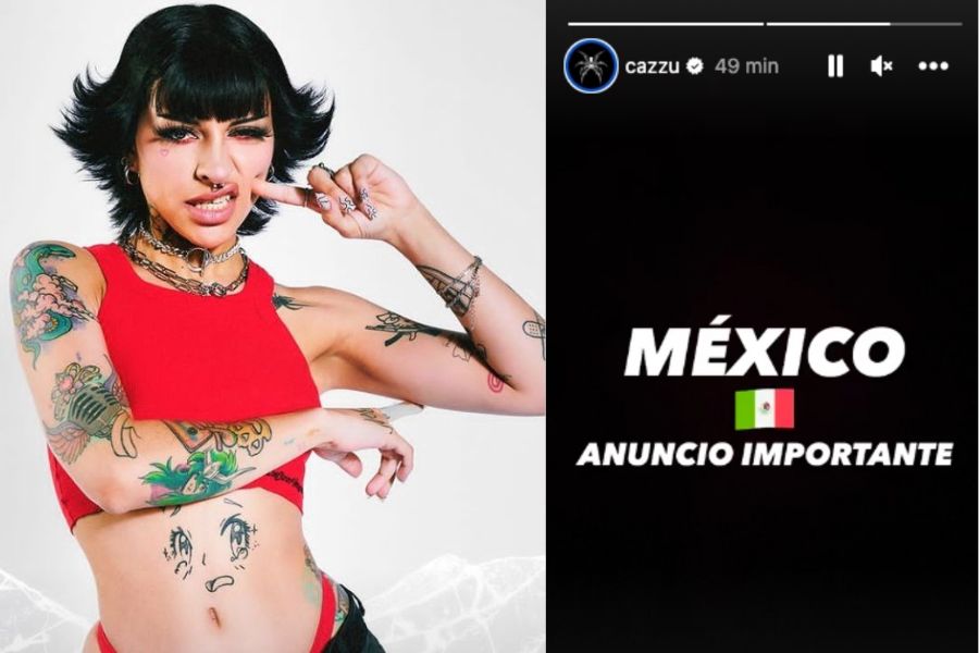 Cazzu trae el flow del Nena Trampa Tour a México
