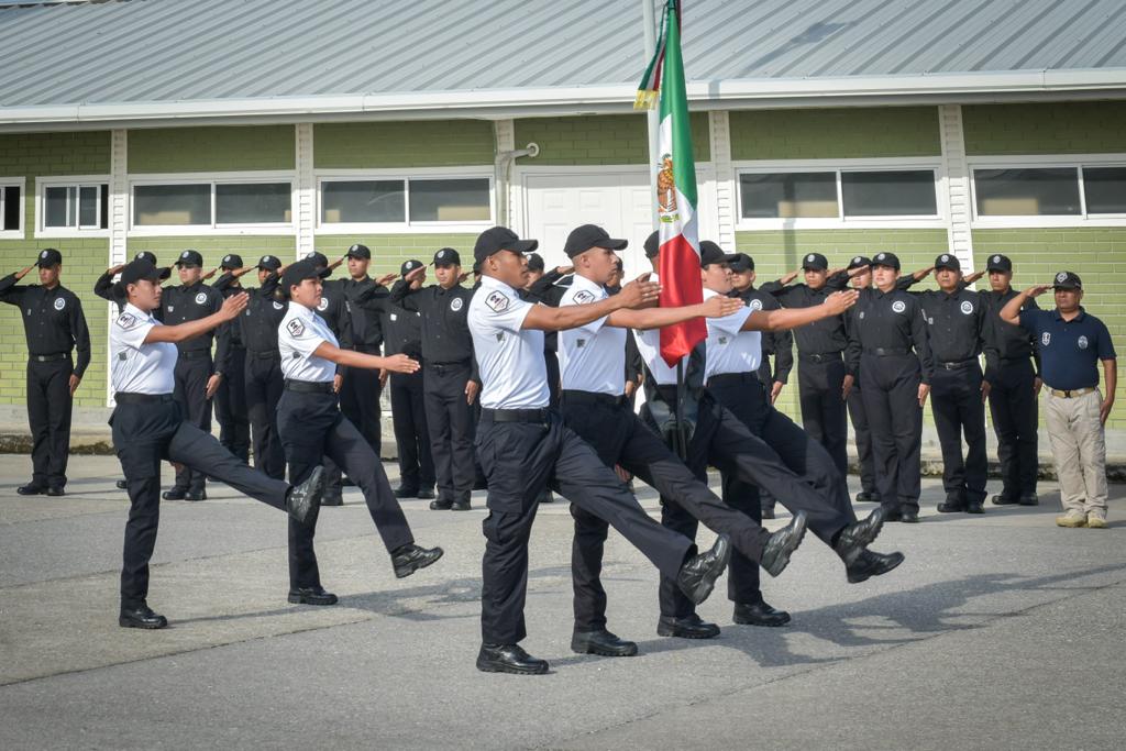 Concluyen cadetes de custodia Programa de Formación Inicial