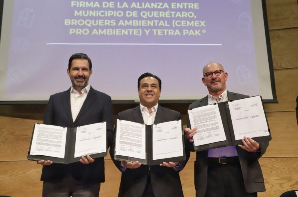Municipio de Querétaro reciclará más de 80 Tn de tetra pak