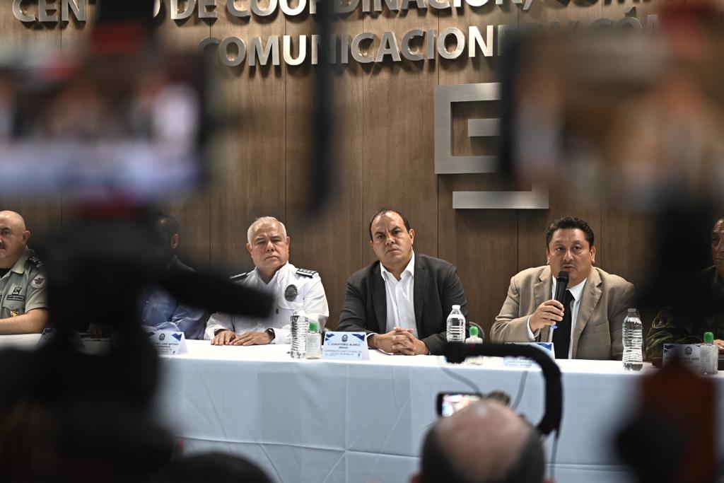 En Morelos no hay cabida para la impunidad: Blanco Bravo