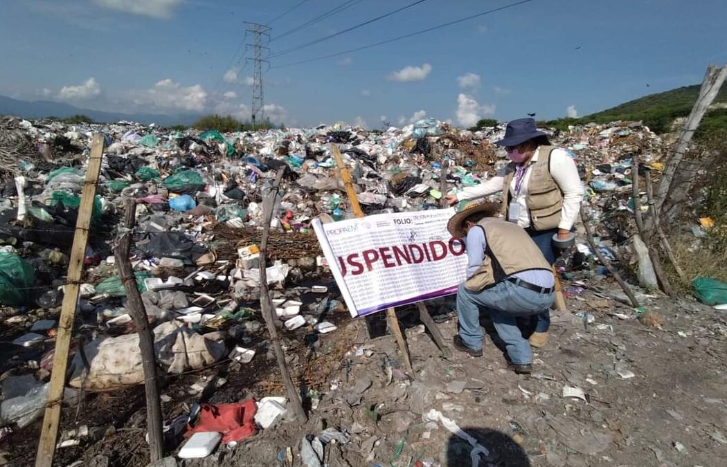 Suspenden tiradero a cielo abierto en zona sur de Morelos