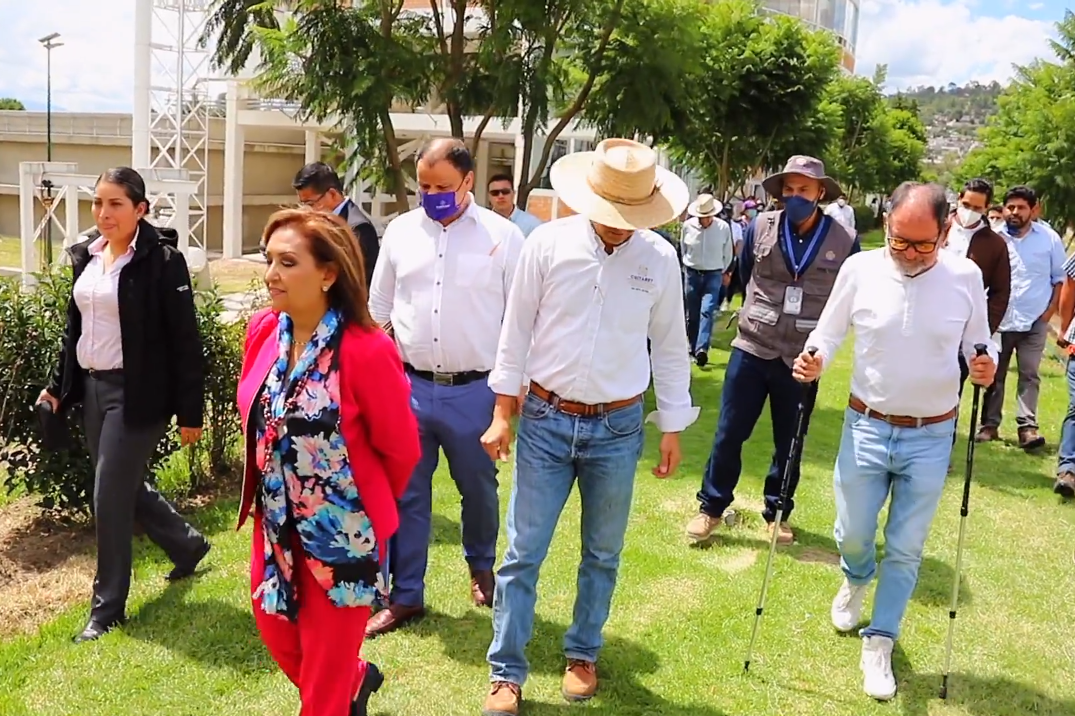 Lorena Cuéllar inauguró obras hidráulicas en Ixtacuixtla