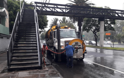 Por temporada de lluvias SACMEX previene inundaciones en alcaldía Tlalpan