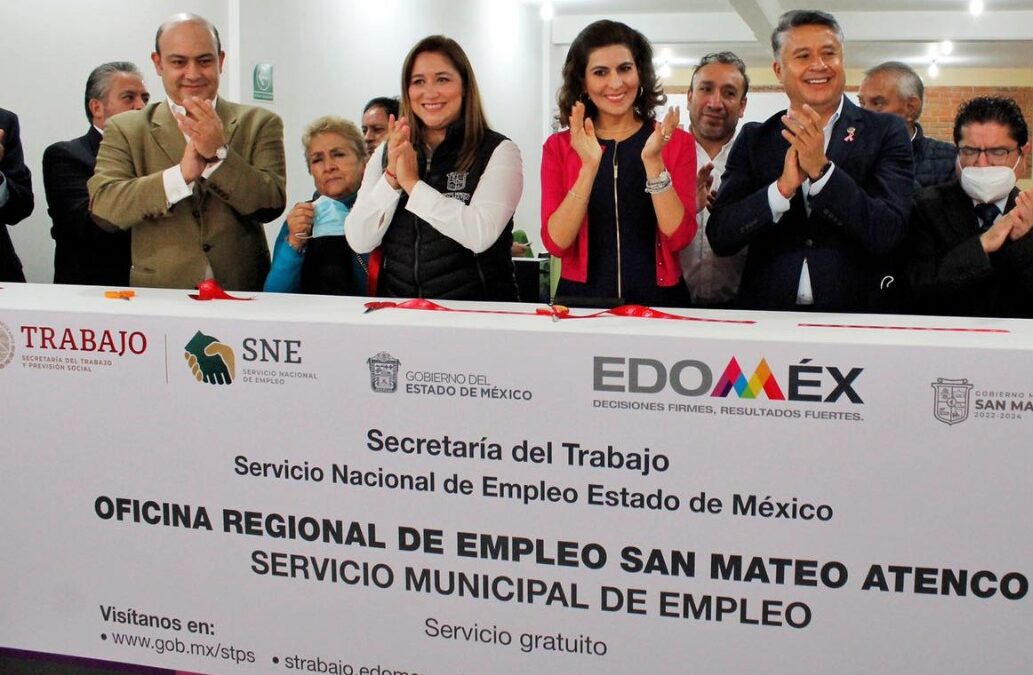 Inauguran novena oficina regional de empleo en el Edoméx