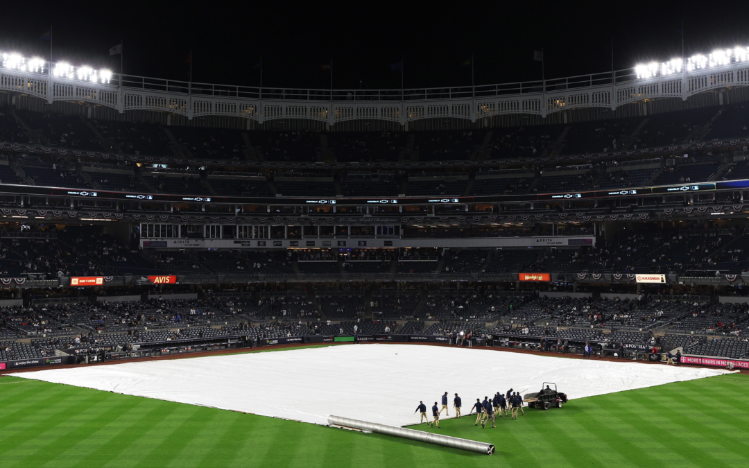 Yankees vs Guardianes pospuesto por el mal clima 