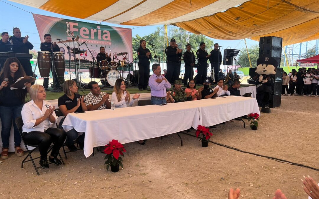 Realiza Gobierno de Morelos la 1era. Feria de Prevención en Xoxocotla