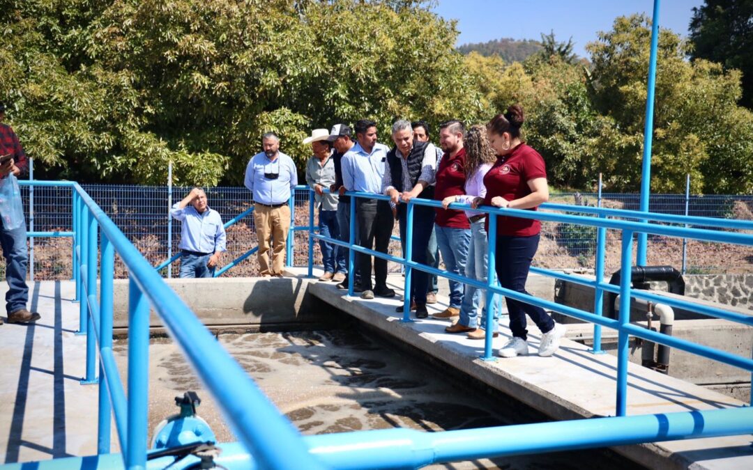 Ceagua entrega planta para tratar aguas residuales en región de Morelos