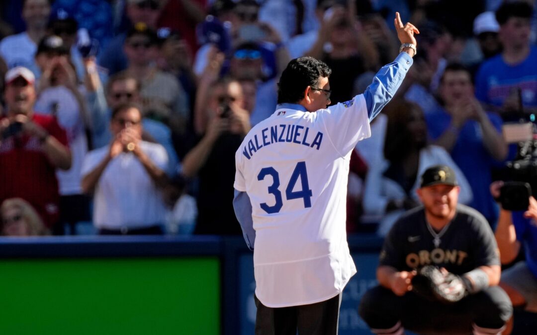Dodgers retirarán el 34 de Fernando Valenzuela
