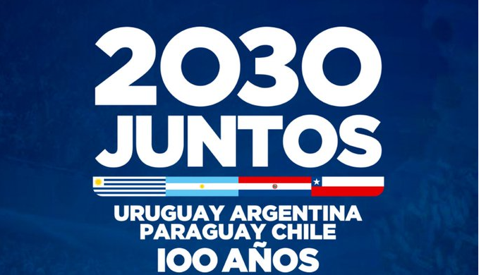 Argentina, Uruguay, Chile y Paraguay, por el Mundial de 2030 