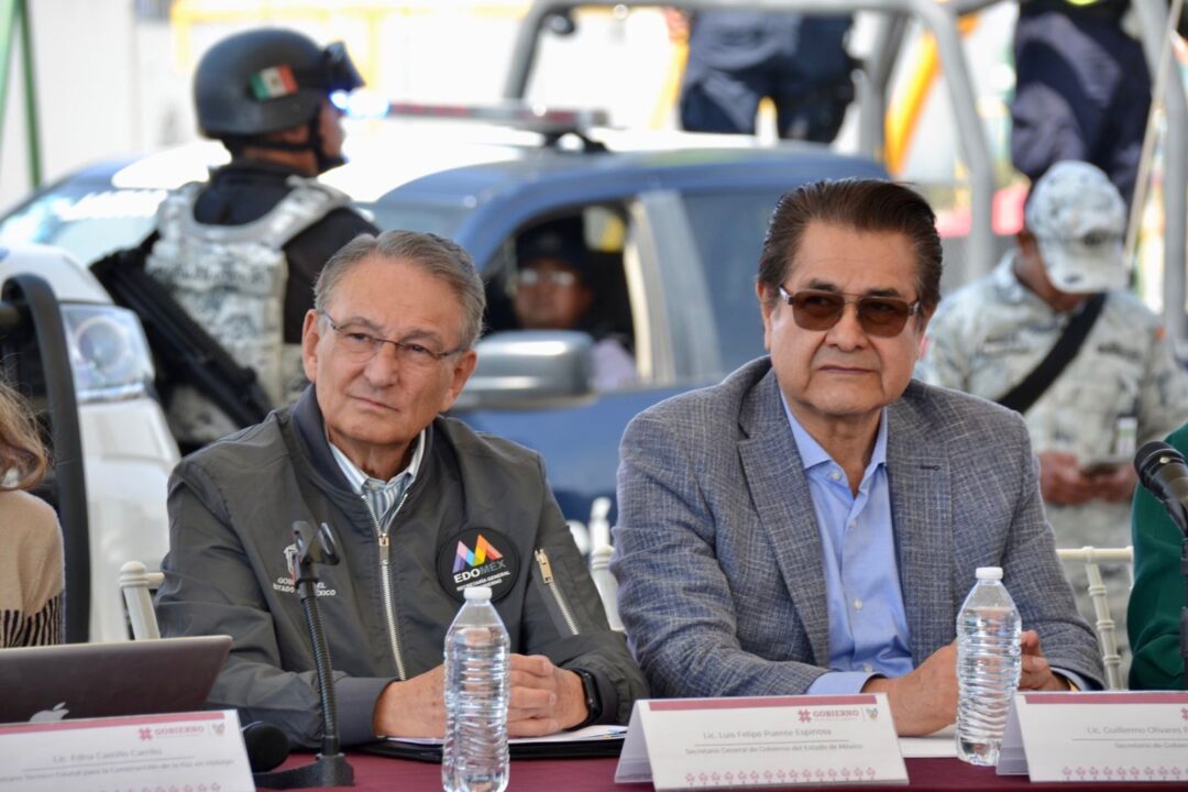 Edoméx e Hidalgo avanzan en Acuerdo para la Construcción de la Paz