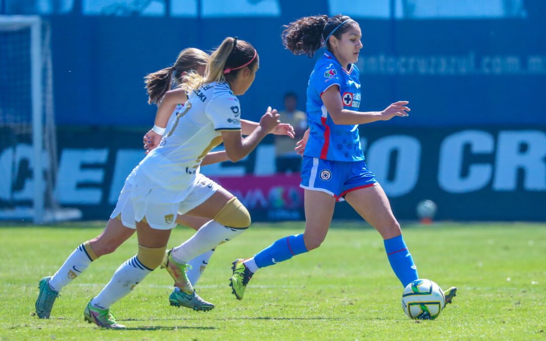 Pumas Femenil rescata en el último momento el empate ante Cruz Azul 