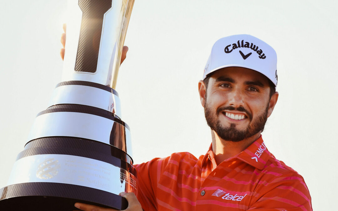 Abraham Ancer gana título de Golf en Arabia Saudita