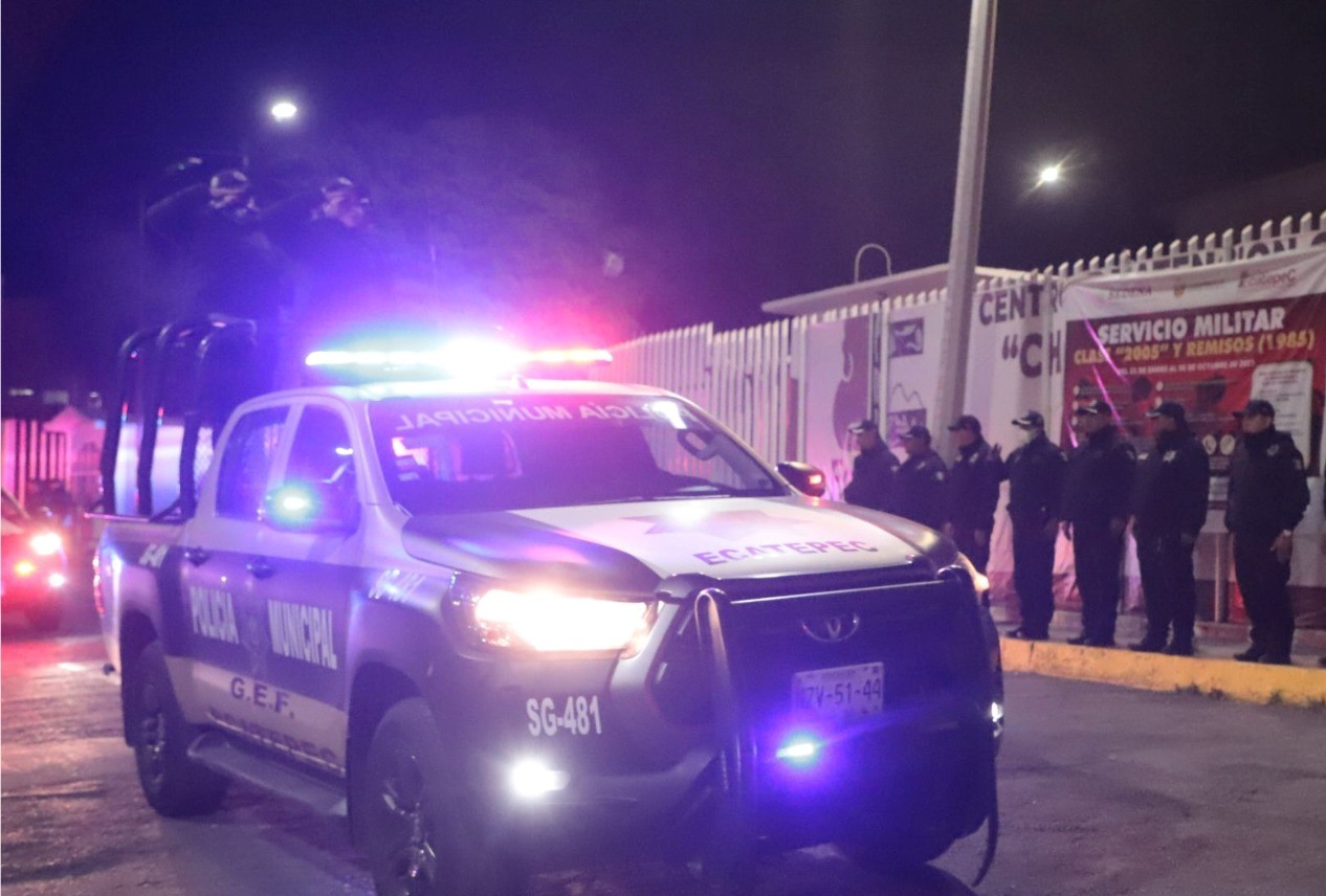 Ecatepec registra reducción de delitos en 2022