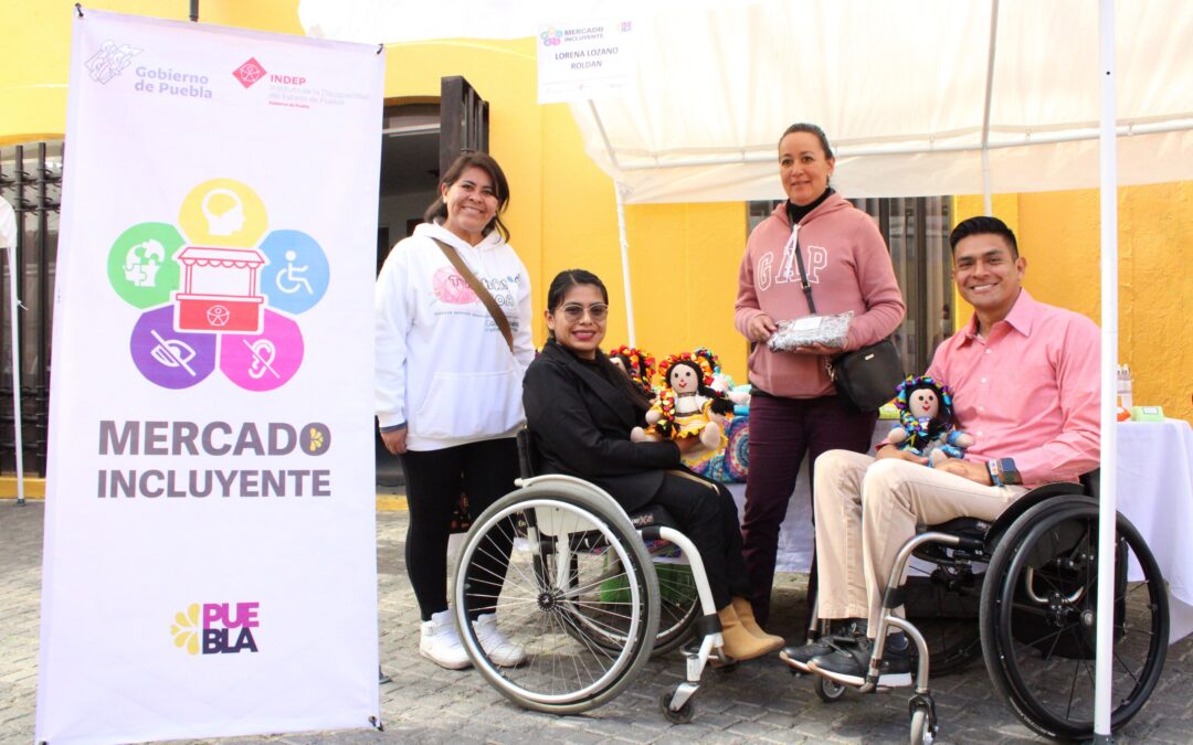 Impulsa Puebla autonomía económica de personas con discapacidad