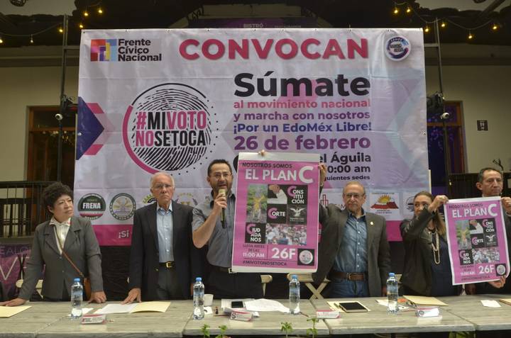 Toluca anuncia segunda marcha en defensa del INE
