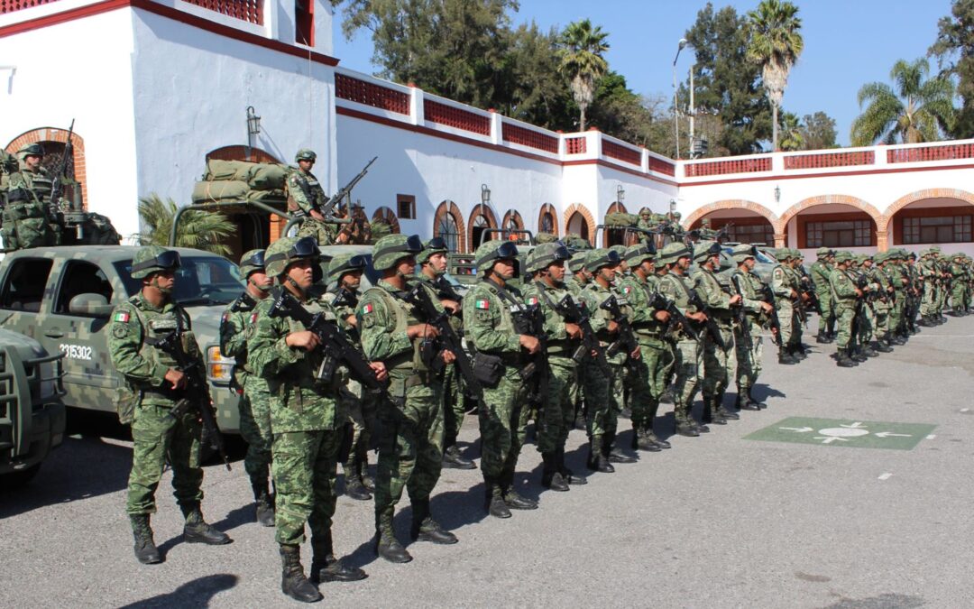 300 militares fueron integrados al operativo de seguridad en Morelos