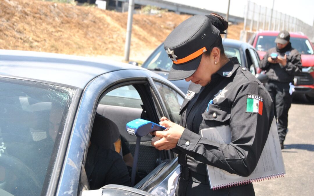 Aplica Ecatepec primeras multas por invadir carril del Mexibús
