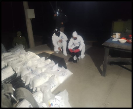 Ejército aseguró 280 kilogramos de posible fentanilo en Sinaloa