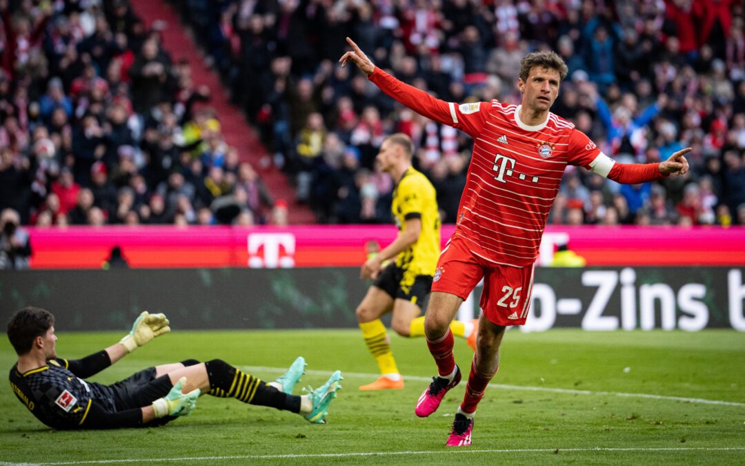 Bayern liquida al Dortmund y es líder de la Bundesliga