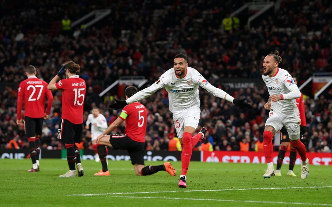 Sevilla le arranca el empate de forma agónica al United