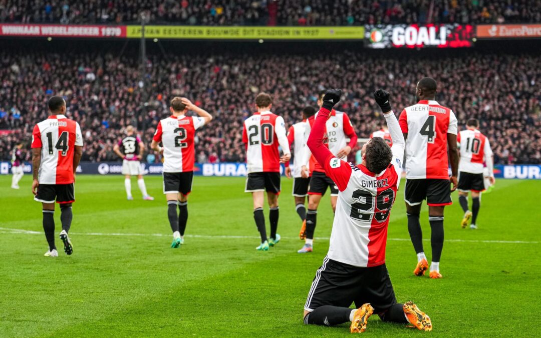 ¡’Bebote’ histórico! Santi Giménez colabora en victoria del Feyenoord