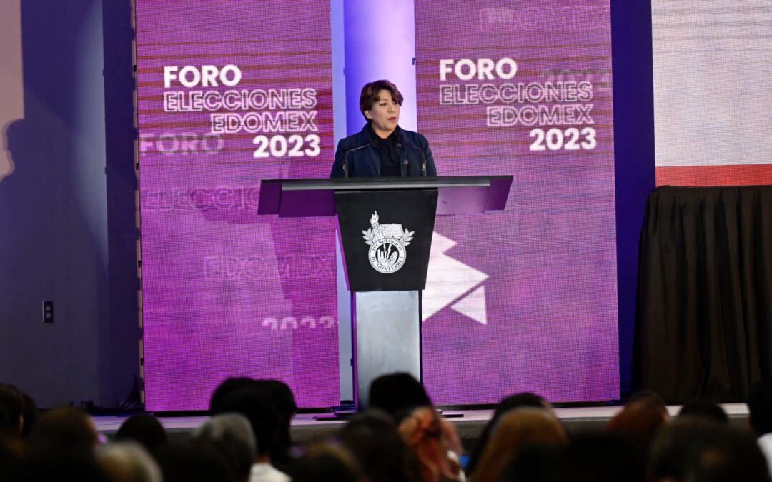 Delfina presenta su plan de gobierno en «Foro Elecciones 2023»