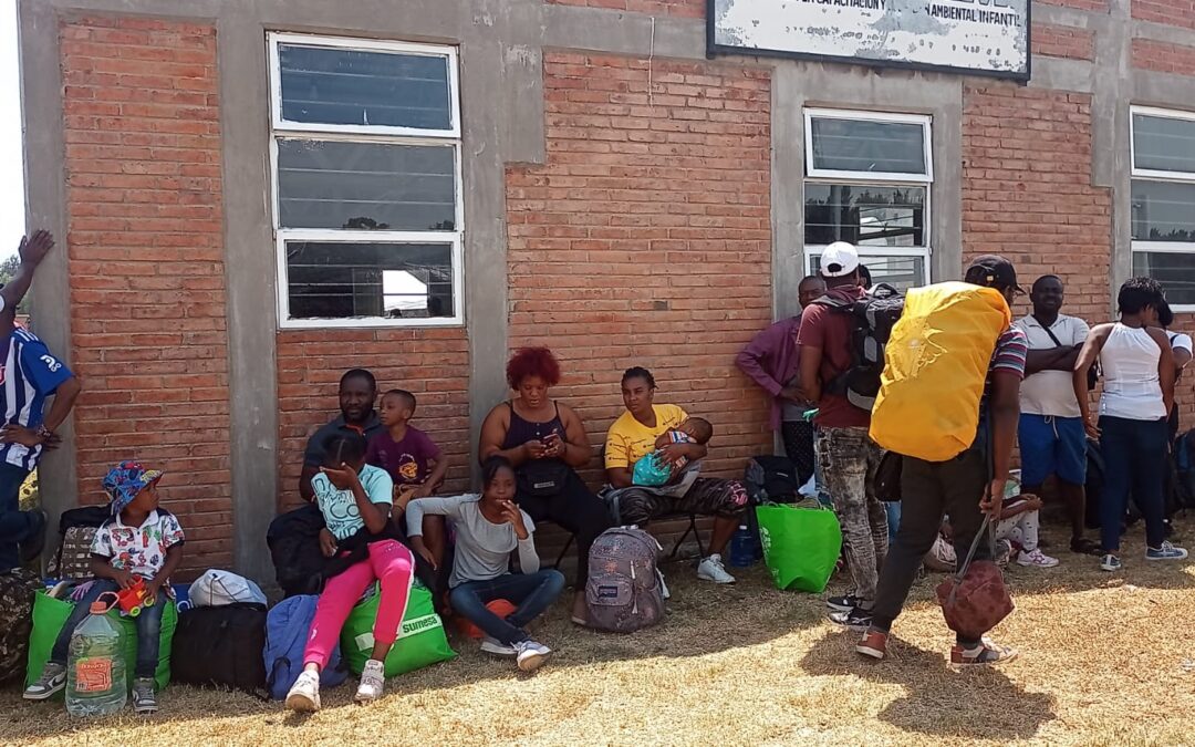 Albergue Temporal en Tláhuac mantiene atención para miles de migrantes