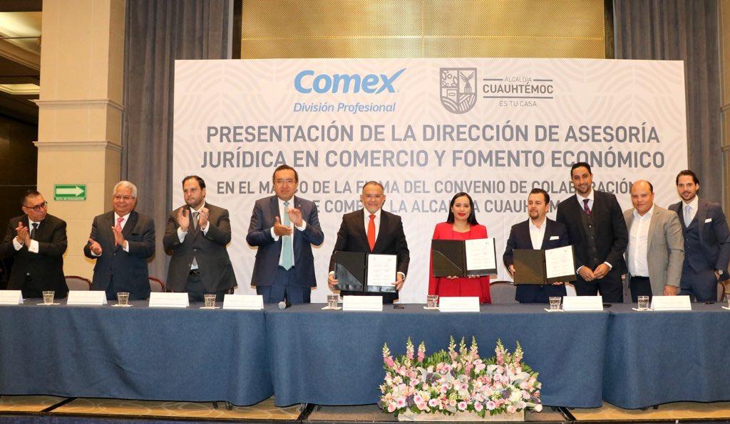Cuevas presenta nueva Dirección de Asesoría Jurídica en Comercio y Fomento Económico
