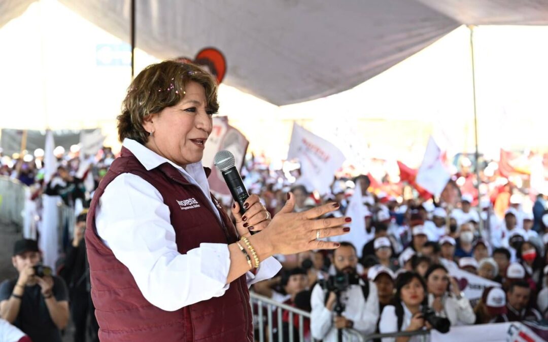 Llevar agua a todos los mexiquenses, objetivo de Delfina Gómez
