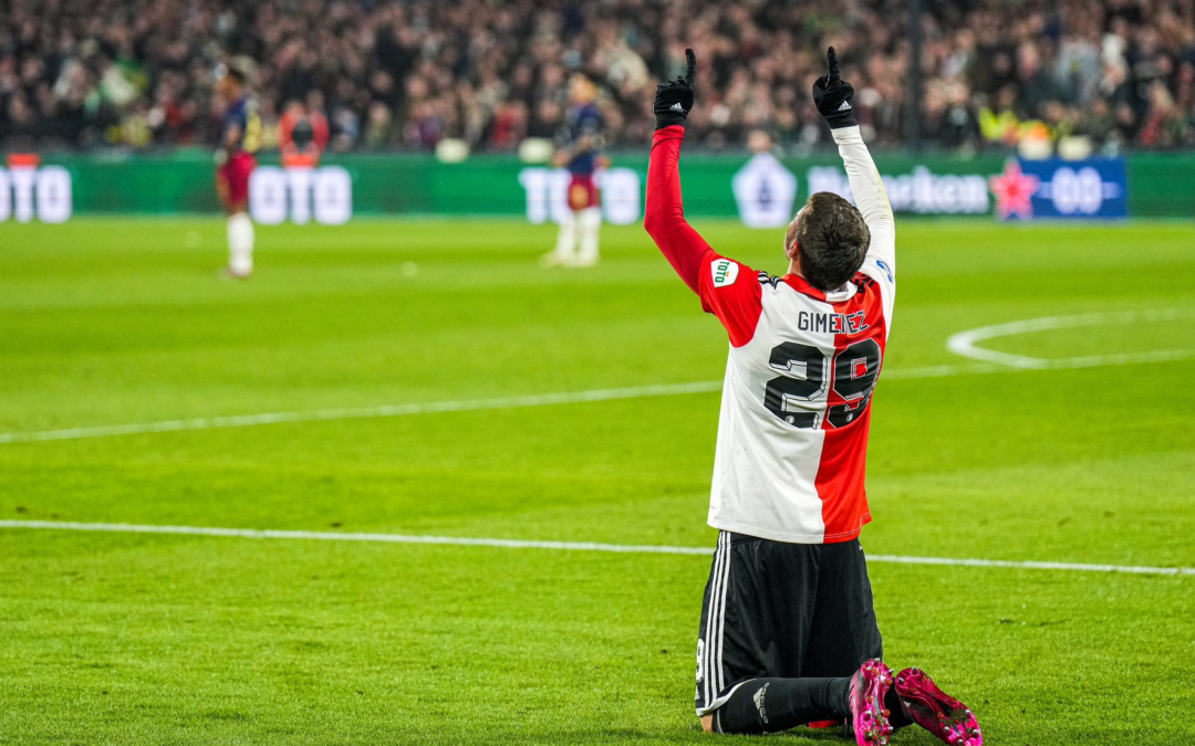 ‘Bebote’ goleador: Santi Giménez llega a 18 goles con el Feyenoord