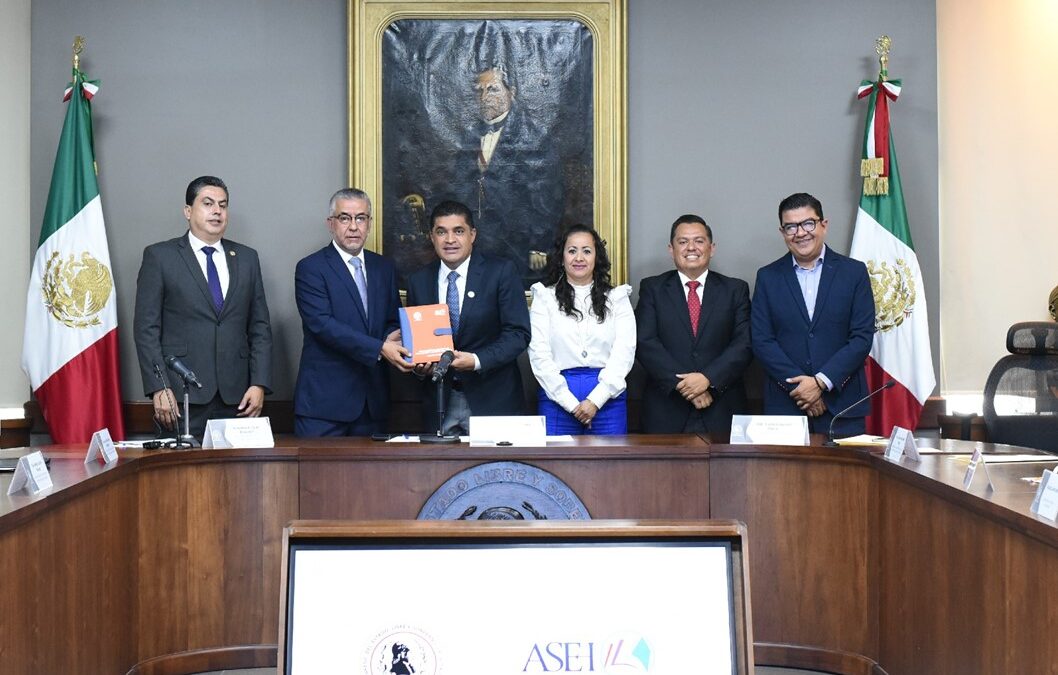 Recibe Congreso de Hidalgo la Cuenta Pública 2022
