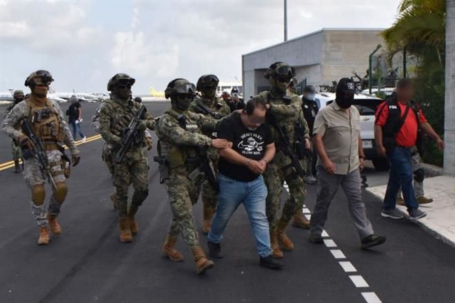 Detienen a «El 15» presunto líder del Cártel de Sinaloa en Cancún