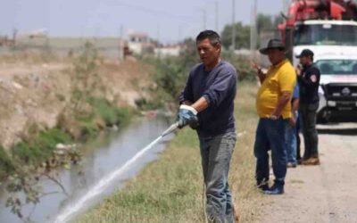 Registran derrame de combustible en río Papalote de Hidalgo