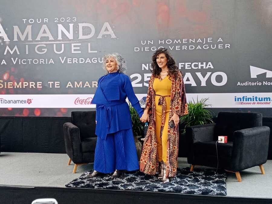 Amanda Miguel y Ana Victoria por segunda vez en el Auditorio Nacional