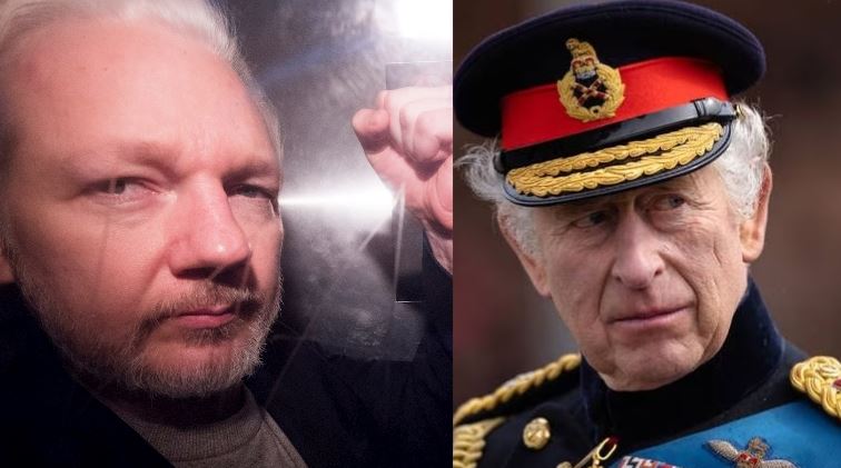 Assange pide a Carlos III que visite la cárcel de Belmarsh