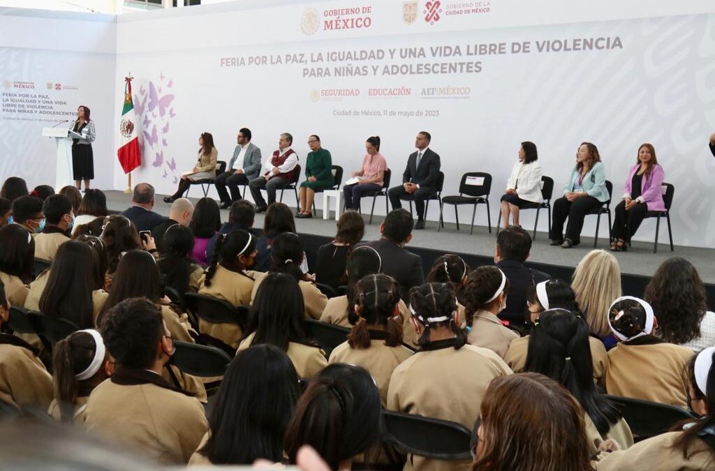 Inauguran feria para prevenir violencia contra niñas y adolescentes en escuelas