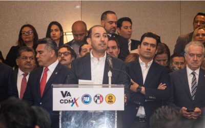 PAN, PRI y PRD respaldan a Taboada ante acusaciones de la FGJ-CDMX