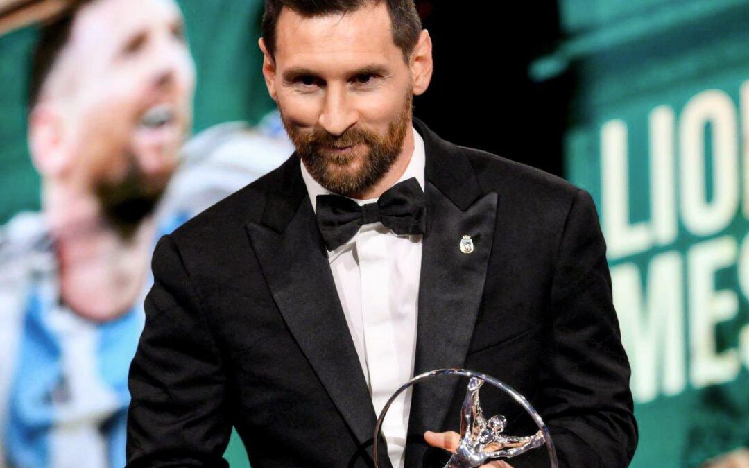 Messi es galardonado con el premio “Laureus”
