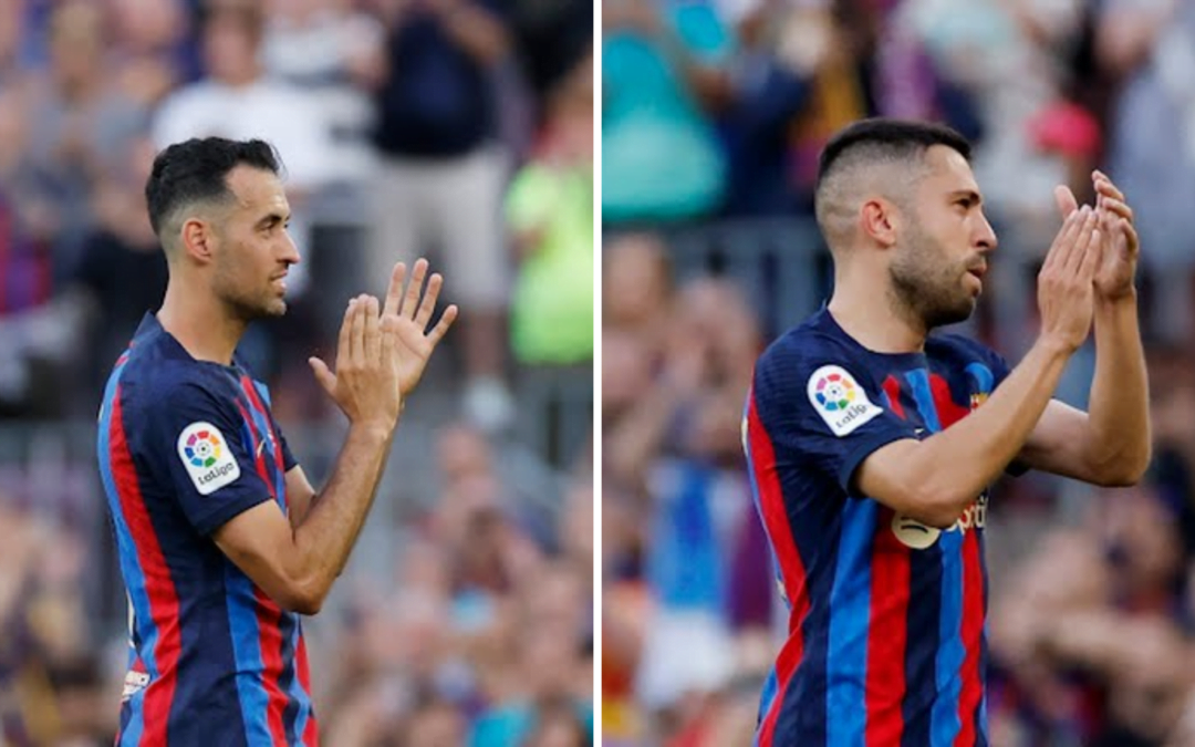 Sergio Busquets y Jordi Alba le dicen ‘adiós’ al Barça  