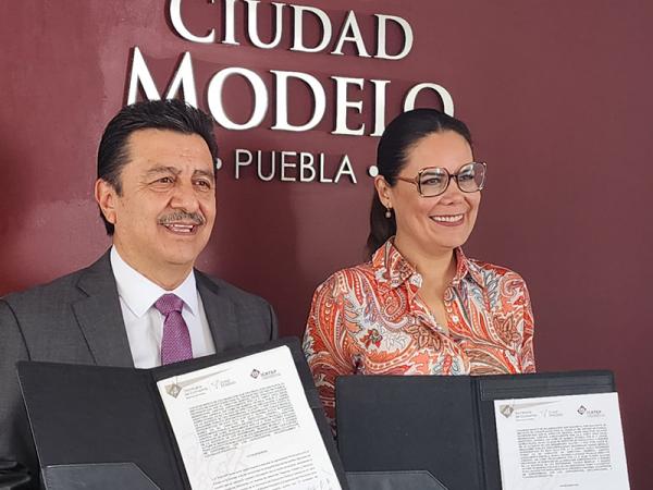 Ciudad Modelo e ICATEP firman convenio para  certificar a servidores públicos