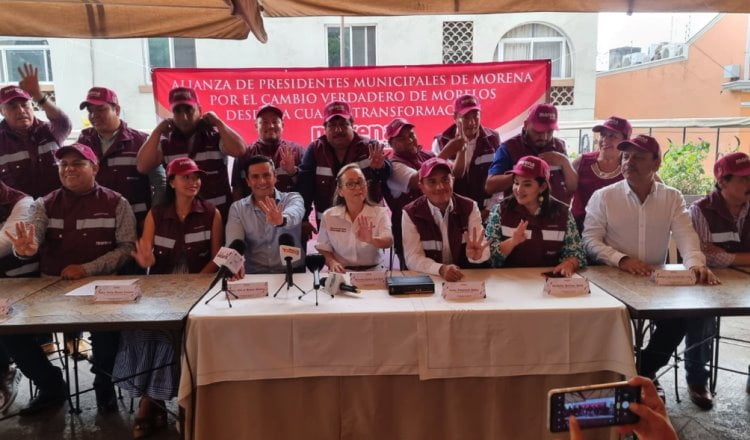Presidentes municipales opositores de Morelos se suman a Morena