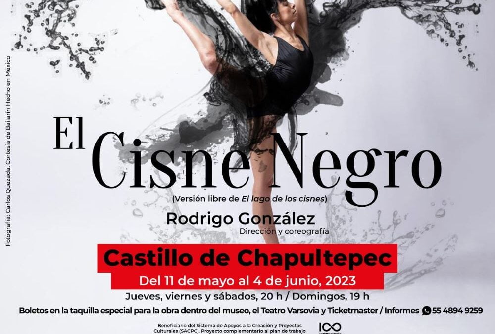 Estreno mundial de ‘El cisne negro’: danza contemporánea en Chapultepec