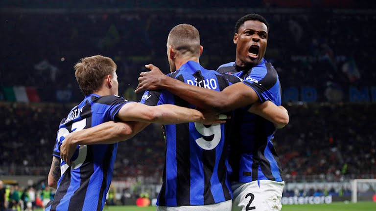 El Inter de Milán derrotó en casa al AC Milán y acecha la final de la Champions