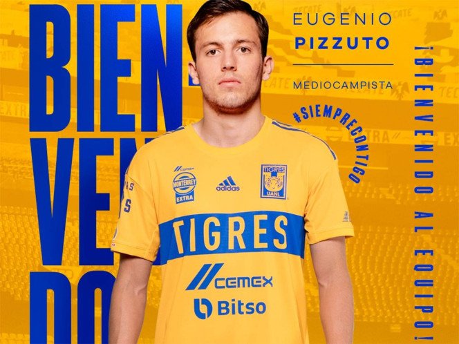 Eugenio Pizzuto refuerzo de Tigres para el Apertura 2023