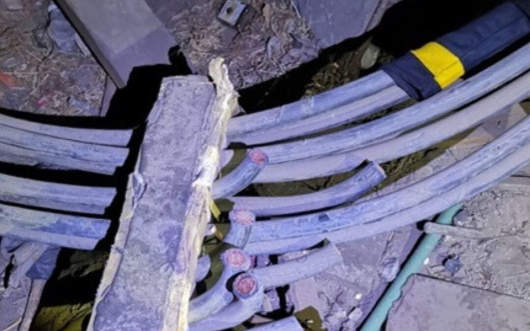 Detenido en Metro Zaragoza L-1 robó 10 kilos de cable de cobre